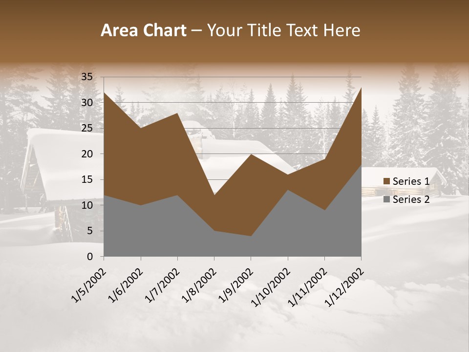 Shelter Wilderness Cottage PowerPoint Template