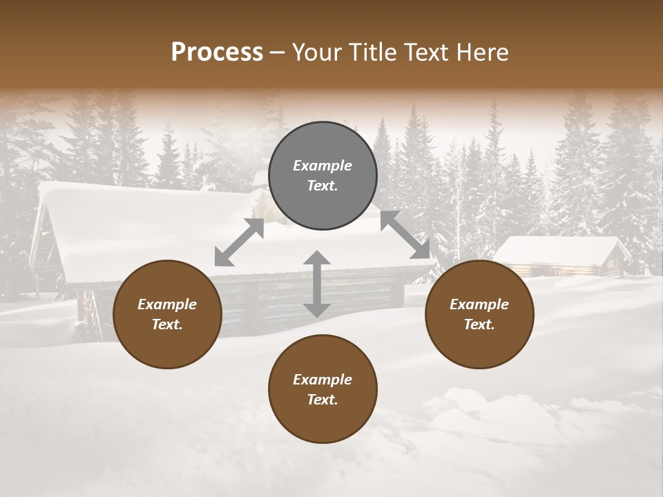 Shelter Wilderness Cottage PowerPoint Template