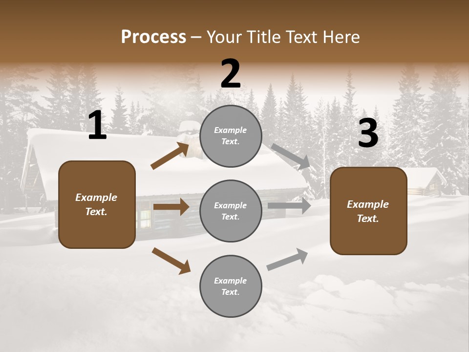 Shelter Wilderness Cottage PowerPoint Template