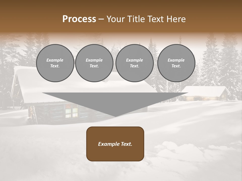 Shelter Wilderness Cottage PowerPoint Template