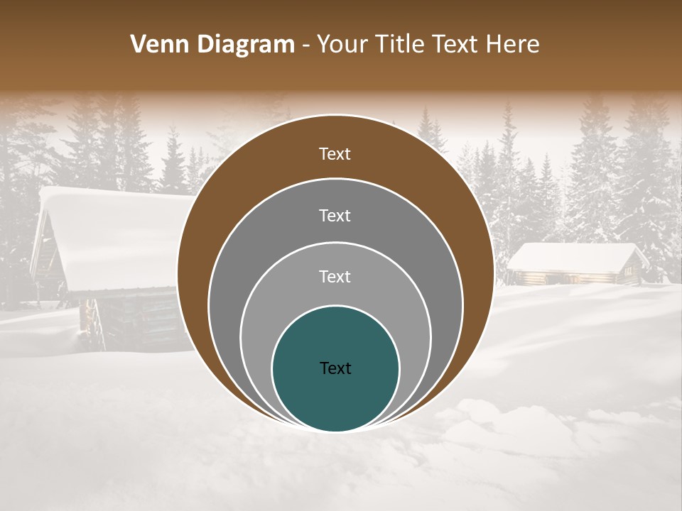 Shelter Wilderness Cottage PowerPoint Template