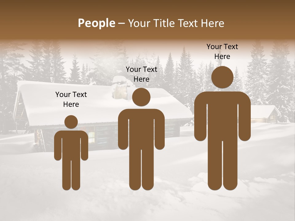 Shelter Wilderness Cottage PowerPoint Template