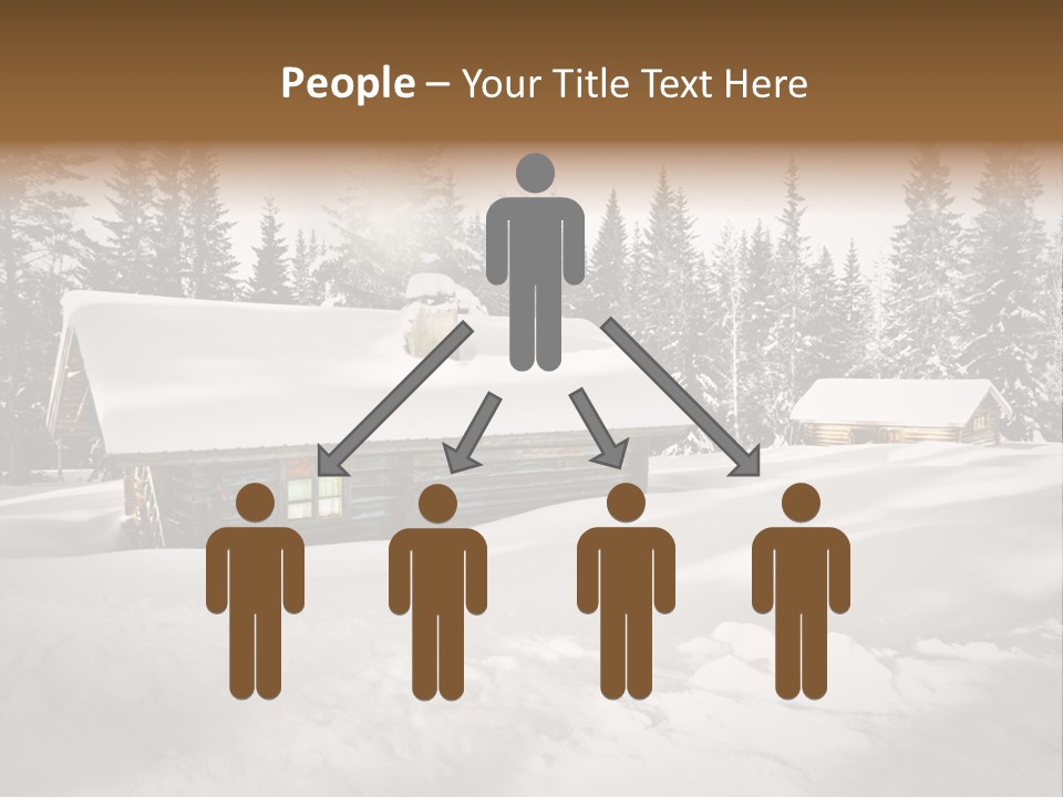 Shelter Wilderness Cottage PowerPoint Template