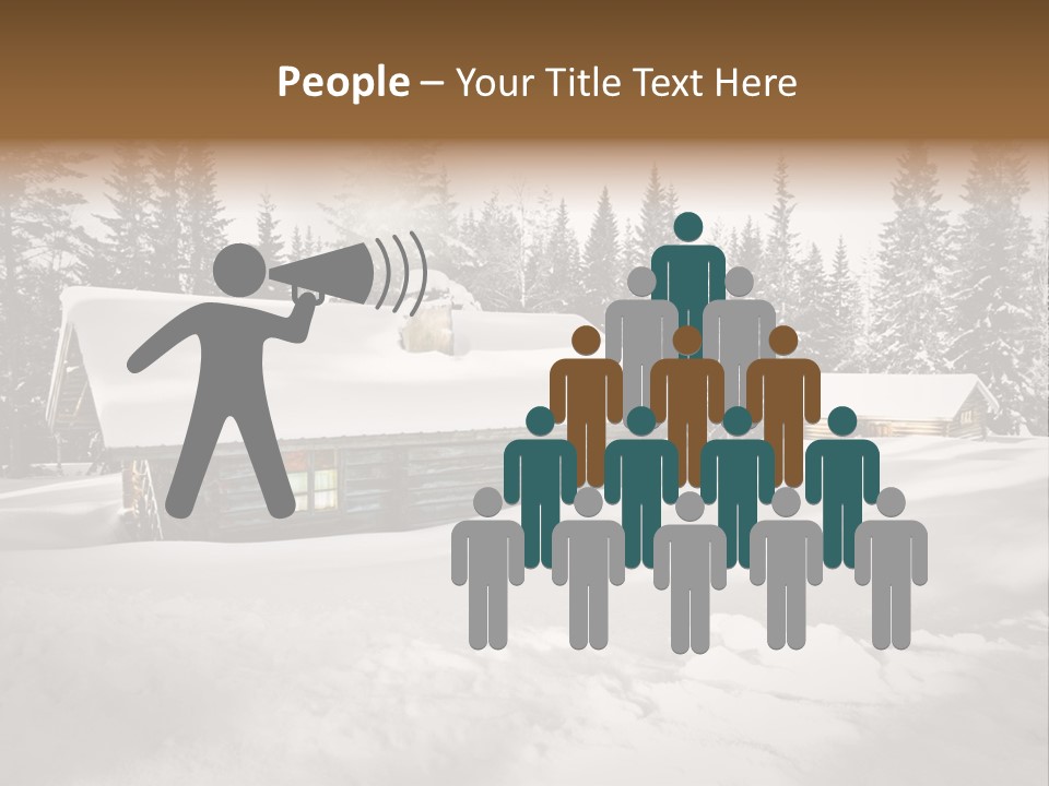 Shelter Wilderness Cottage PowerPoint Template