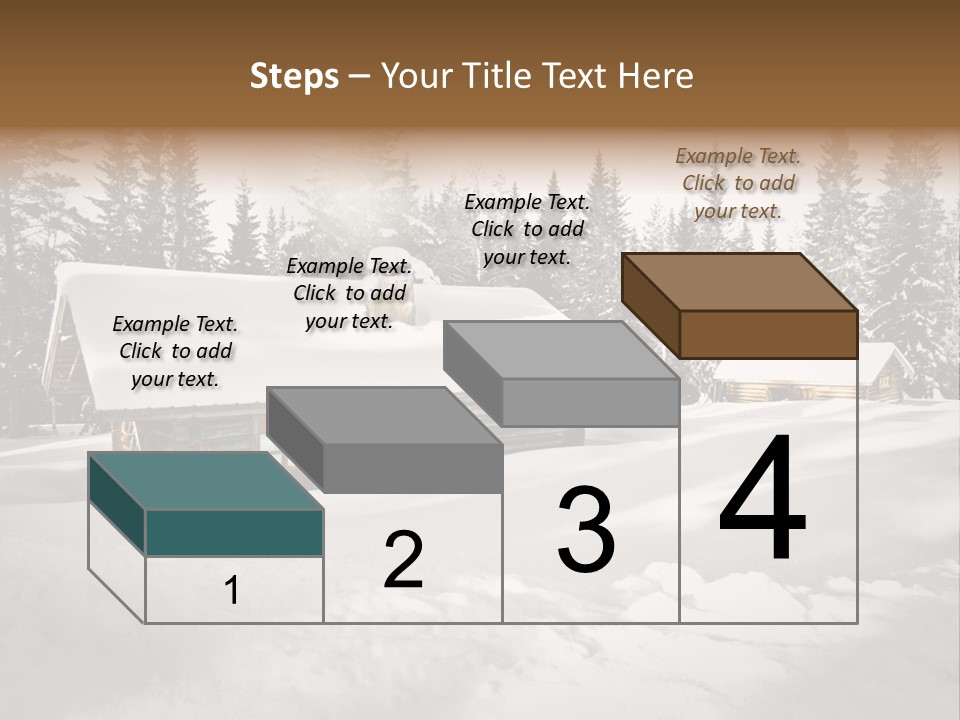 Shelter Wilderness Cottage PowerPoint Template