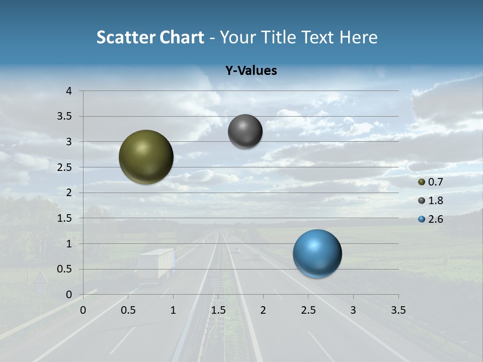 Cargo Tempo Vehicle PowerPoint Template