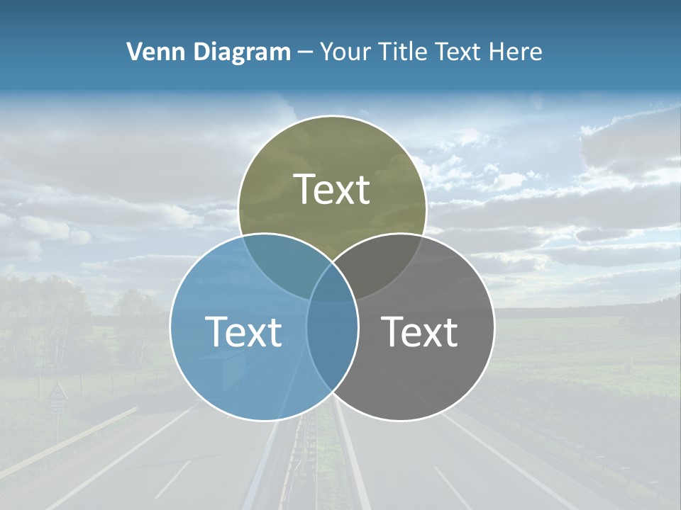Cargo Tempo Vehicle PowerPoint Template