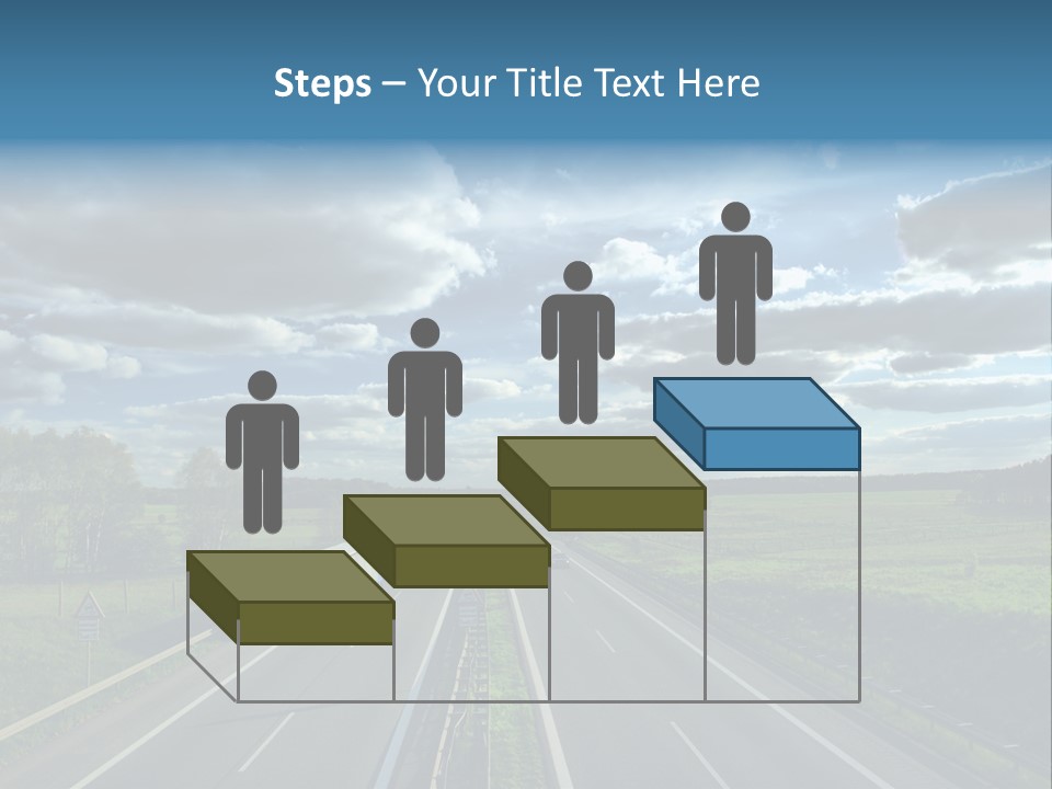 Cargo Tempo Vehicle PowerPoint Template