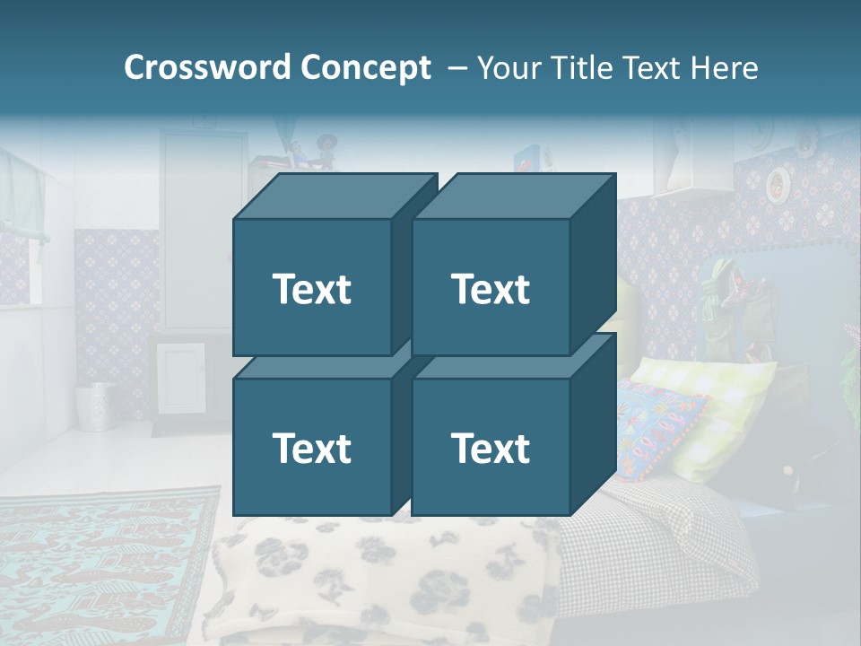 Pattern Lamp Stylish PowerPoint Template