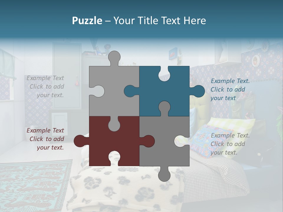 Pattern Lamp Stylish PowerPoint Template