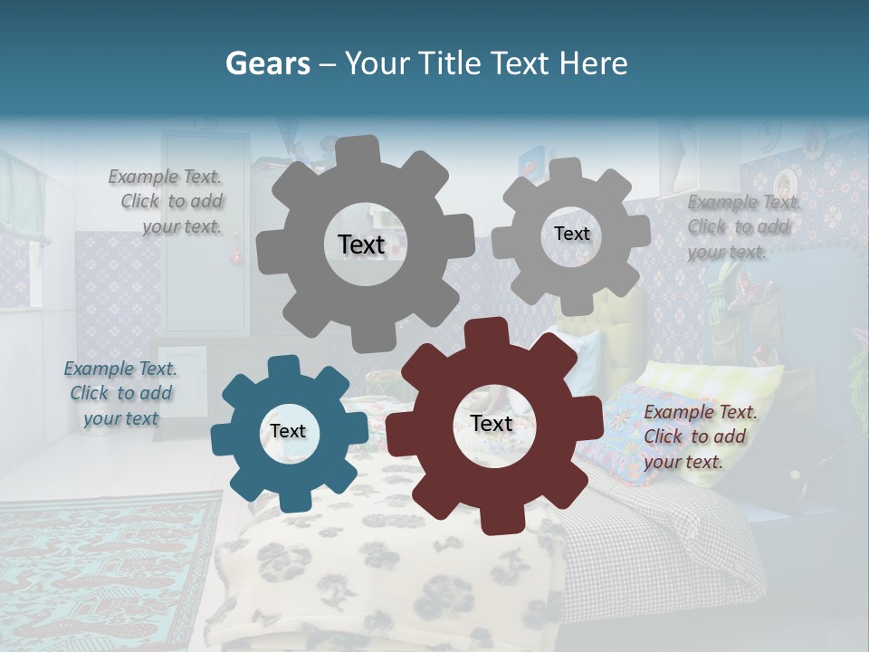 Pattern Lamp Stylish PowerPoint Template