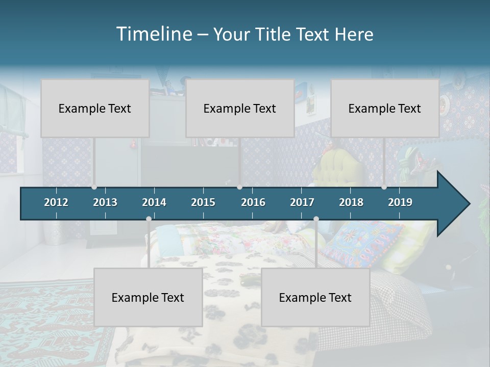Pattern Lamp Stylish PowerPoint Template