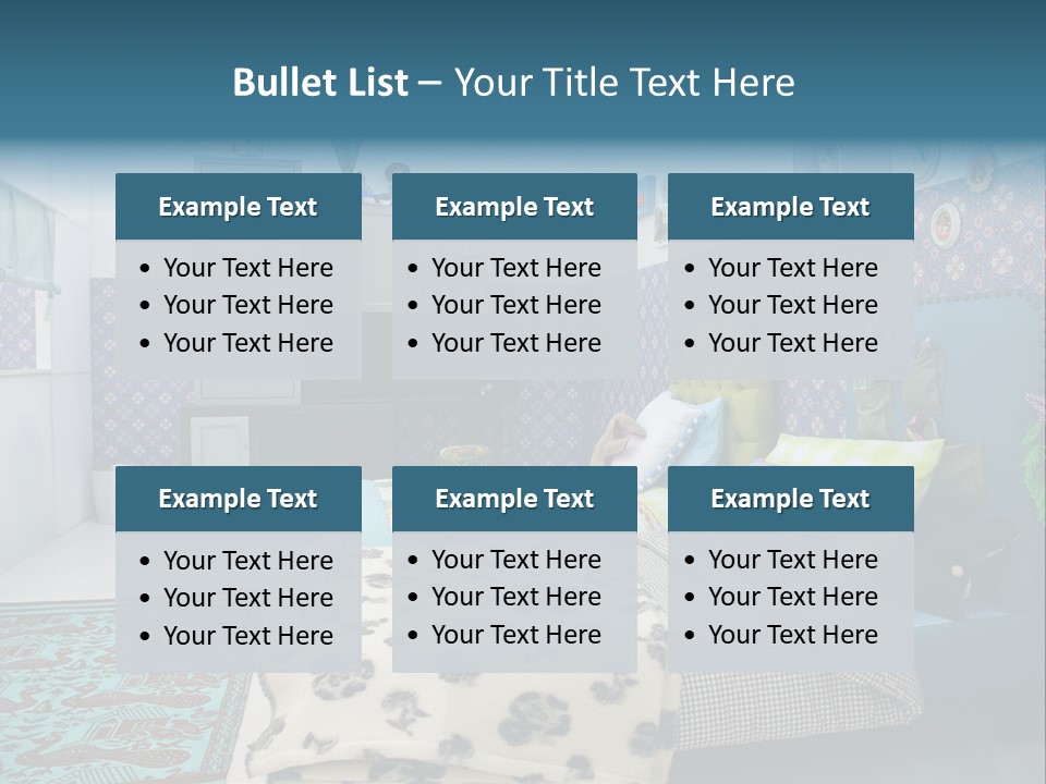 Pattern Lamp Stylish PowerPoint Template