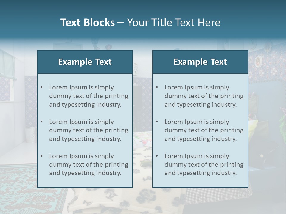 Pattern Lamp Stylish PowerPoint Template
