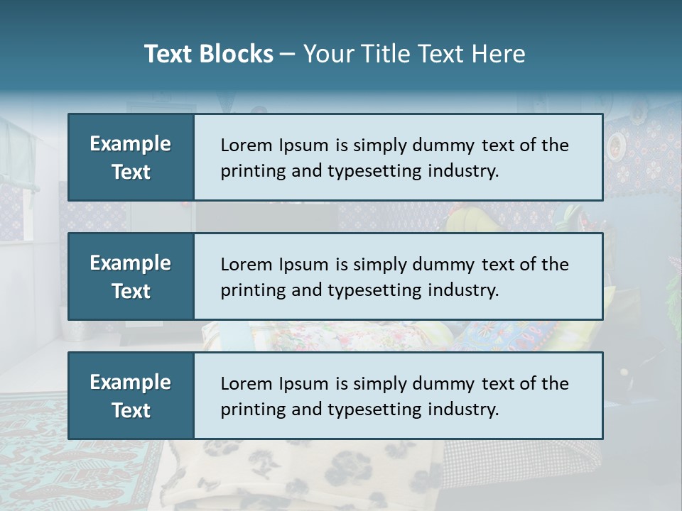 Pattern Lamp Stylish PowerPoint Template