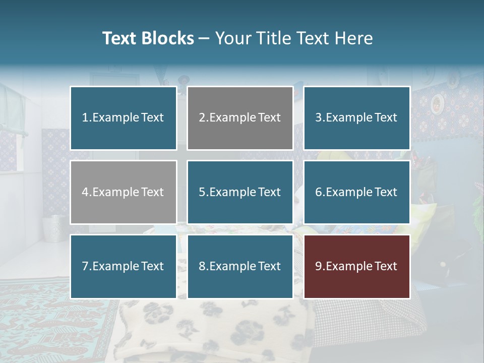 Pattern Lamp Stylish PowerPoint Template