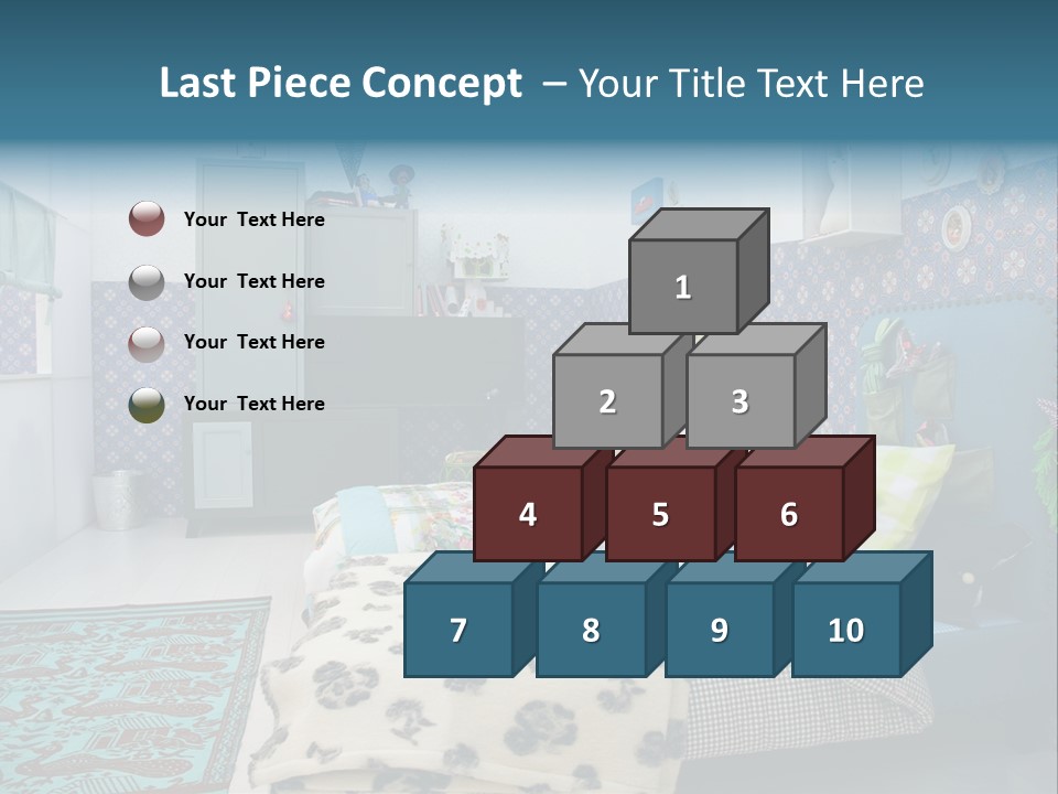 Pattern Lamp Stylish PowerPoint Template