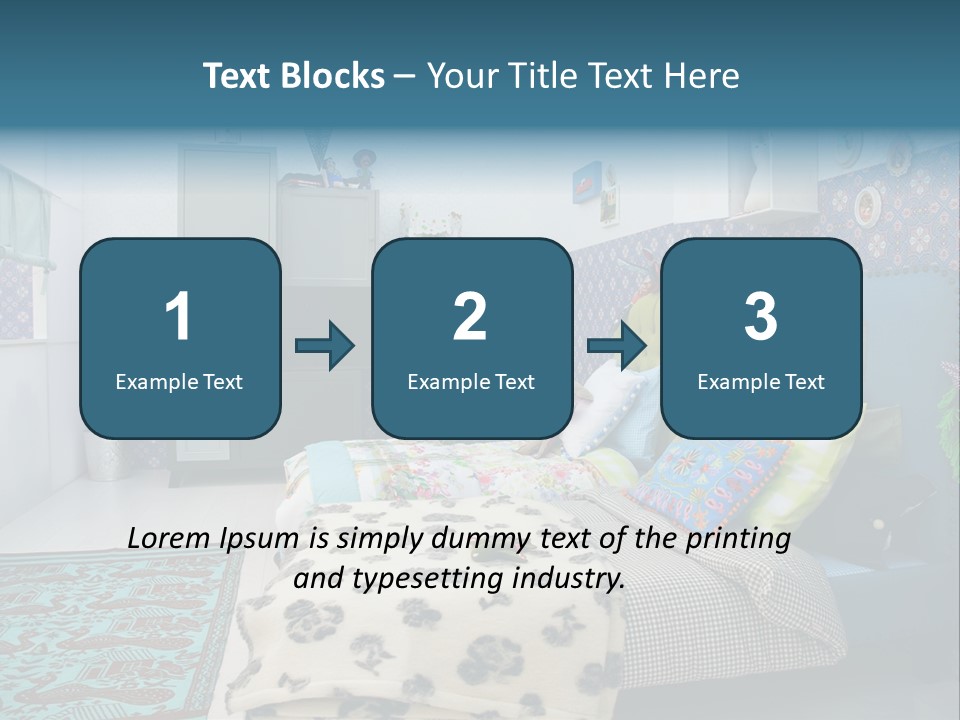 Pattern Lamp Stylish PowerPoint Template