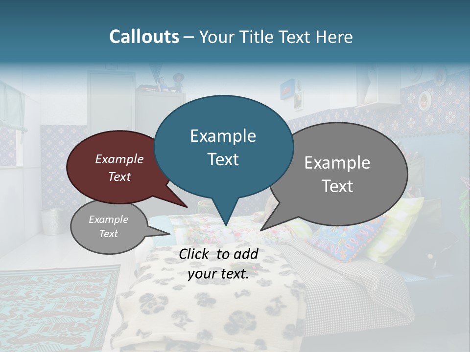 Pattern Lamp Stylish PowerPoint Template