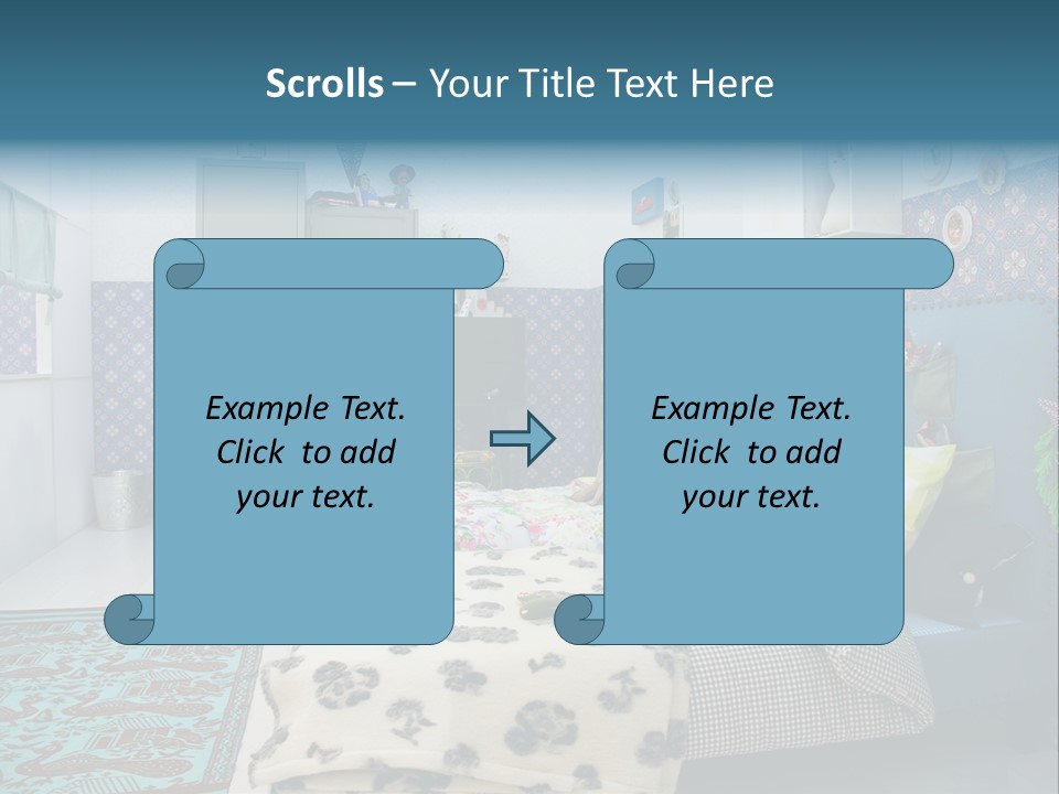 Pattern Lamp Stylish PowerPoint Template