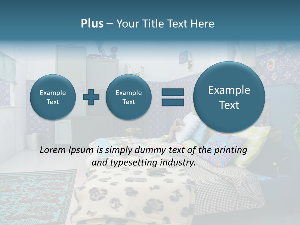 Pattern Lamp Stylish PowerPoint Template