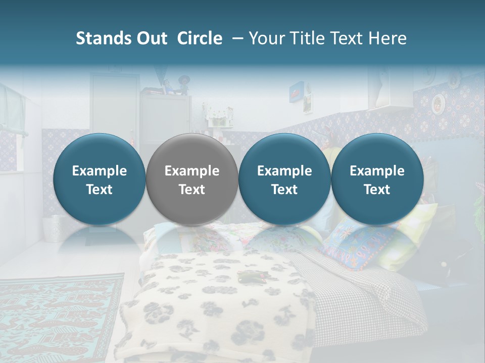 Pattern Lamp Stylish PowerPoint Template