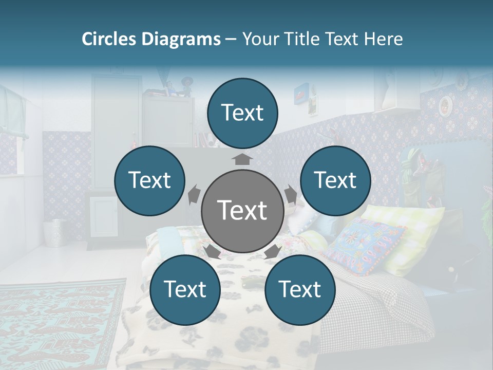 Pattern Lamp Stylish PowerPoint Template