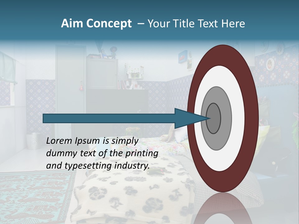 Pattern Lamp Stylish PowerPoint Template