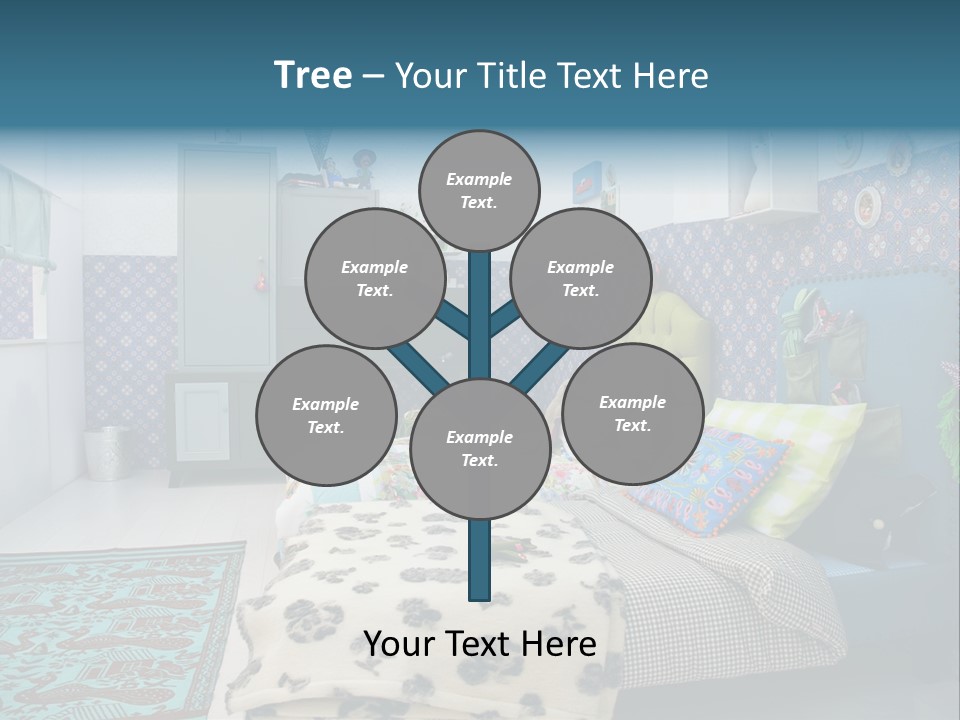 Pattern Lamp Stylish PowerPoint Template