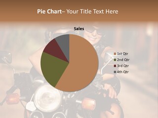 Cheerful Helmet Road PowerPoint Template