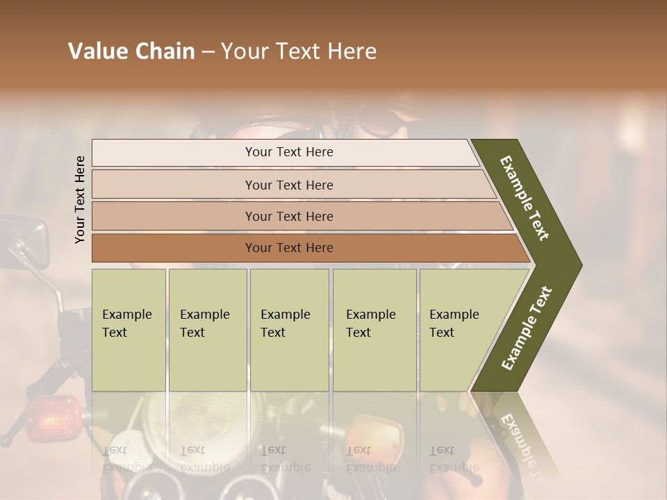 Cheerful Helmet Road PowerPoint Template
