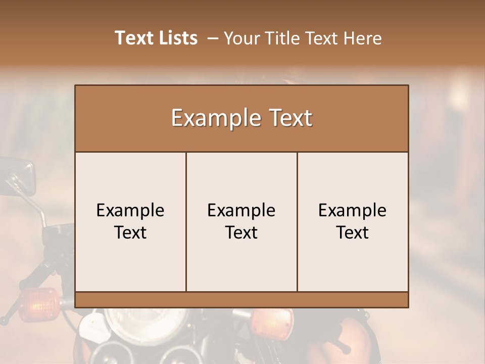 Cheerful Helmet Road PowerPoint Template