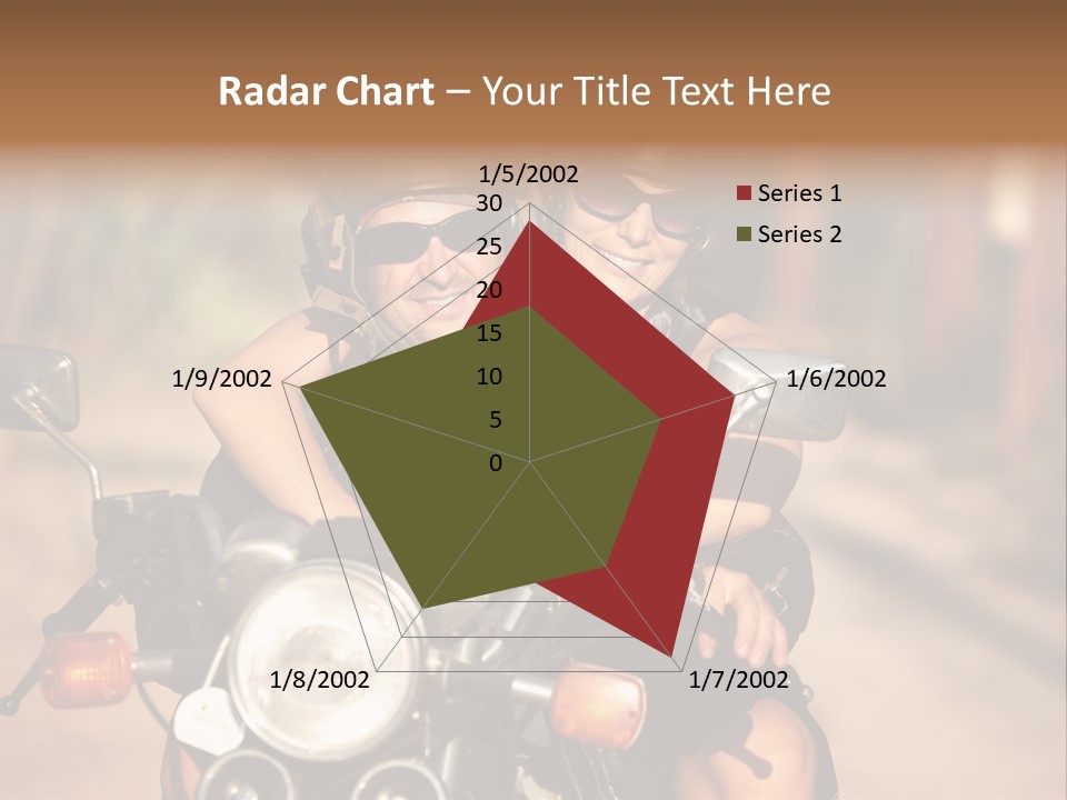 Cheerful Helmet Road PowerPoint Template