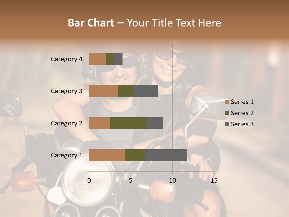 Cheerful Helmet Road PowerPoint Template