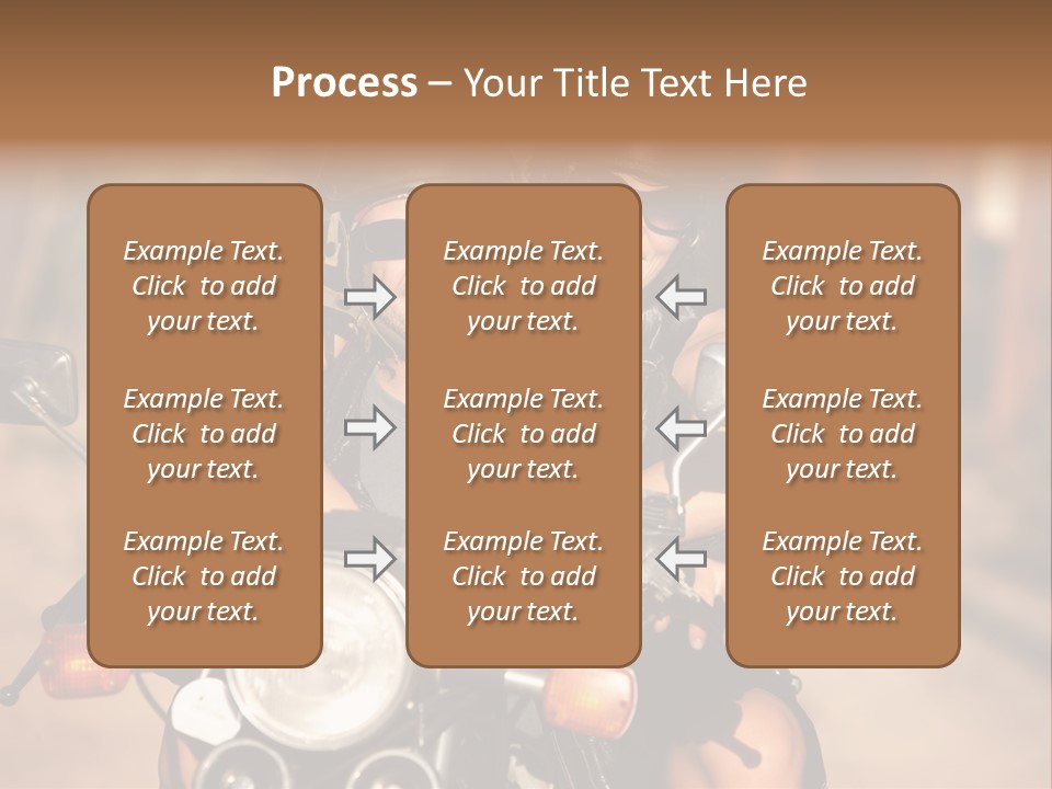 Cheerful Helmet Road PowerPoint Template