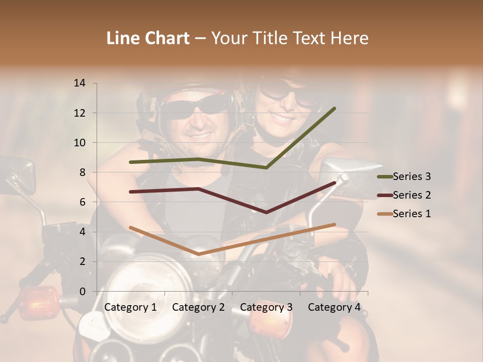 Cheerful Helmet Road PowerPoint Template