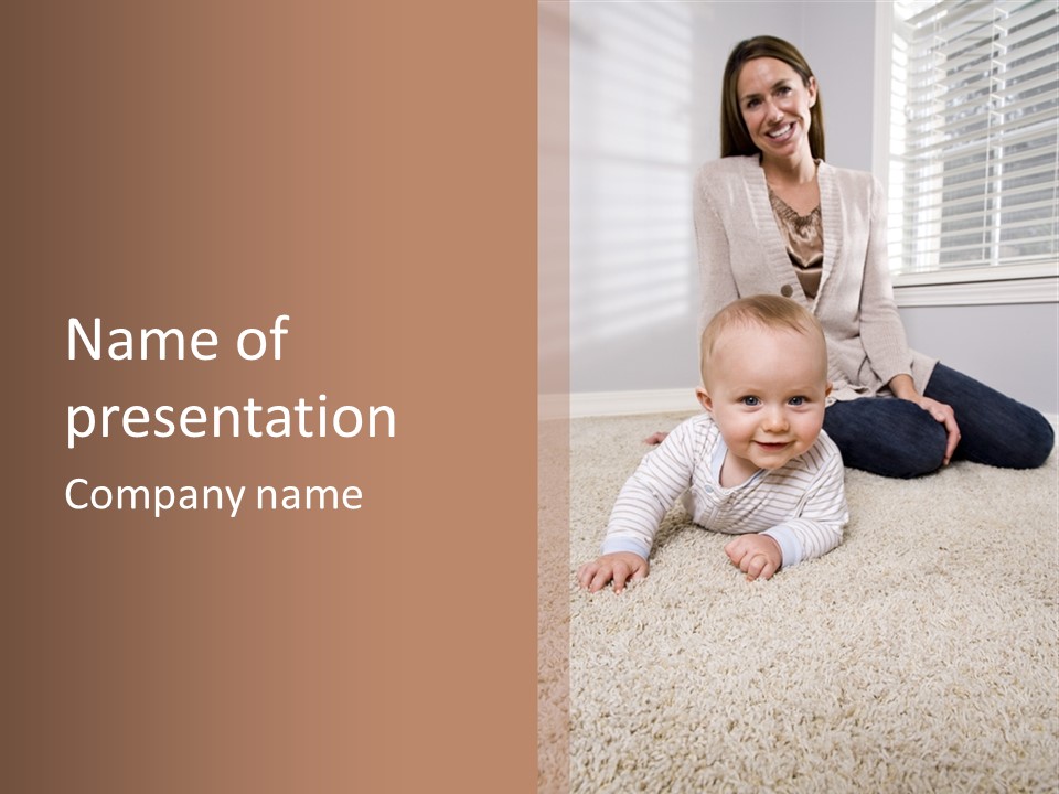 Smile Caring Cute PowerPoint Template