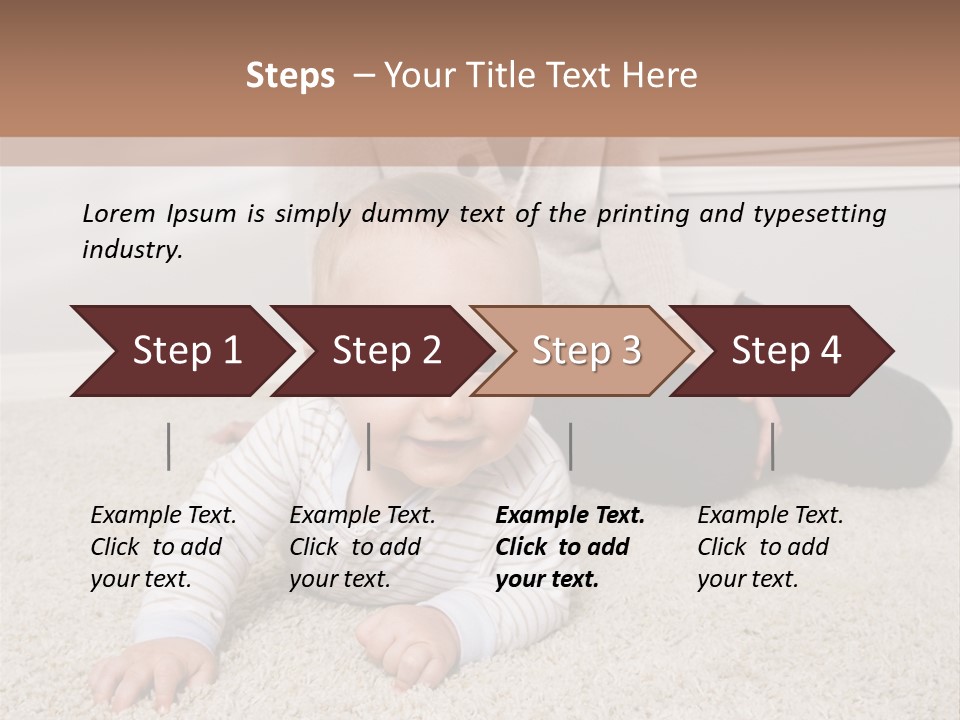 Smile Caring Cute PowerPoint Template