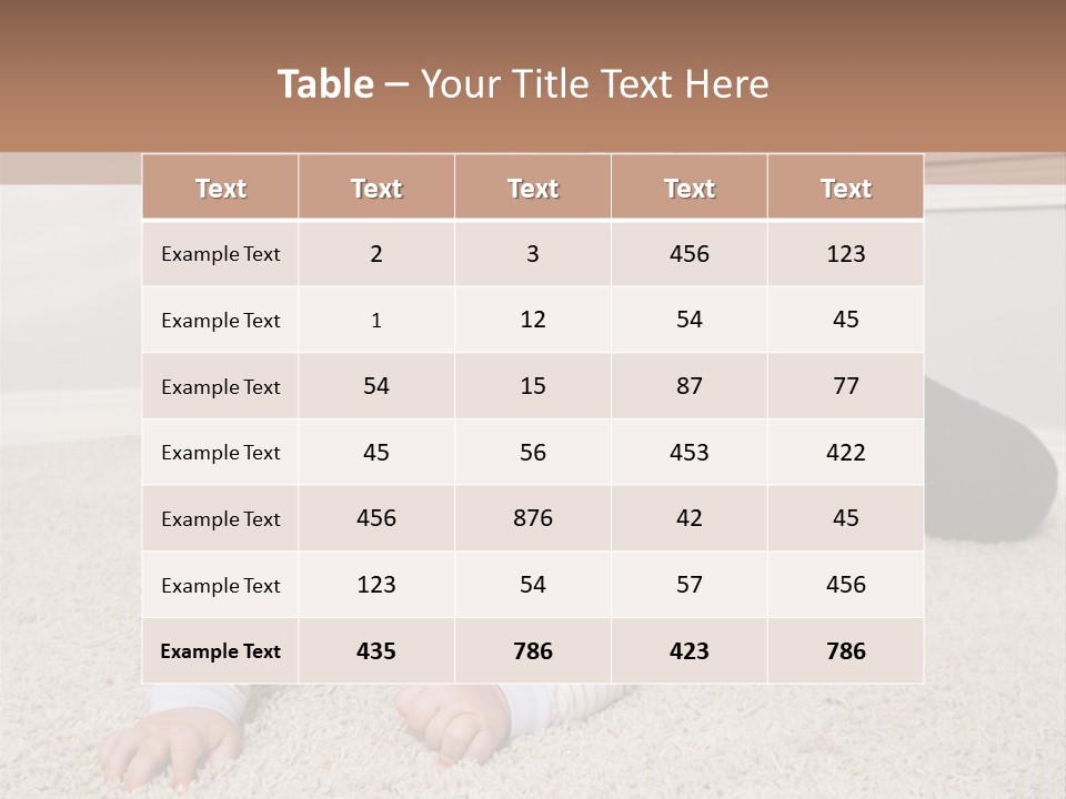 Smile Caring Cute PowerPoint Template