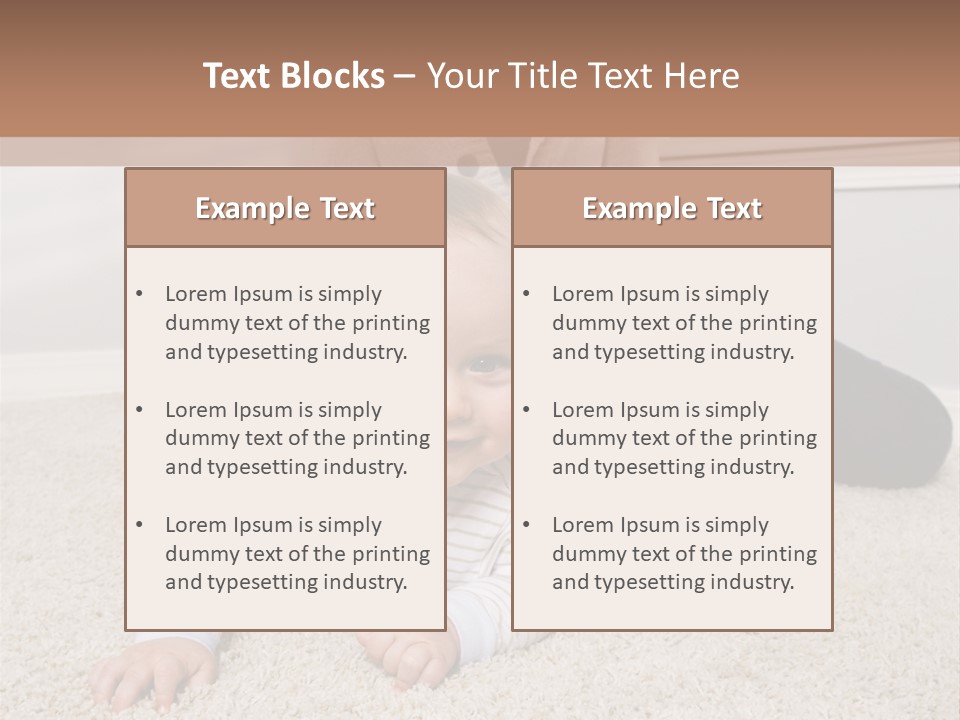 Smile Caring Cute PowerPoint Template