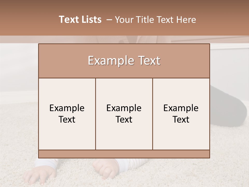 Smile Caring Cute PowerPoint Template