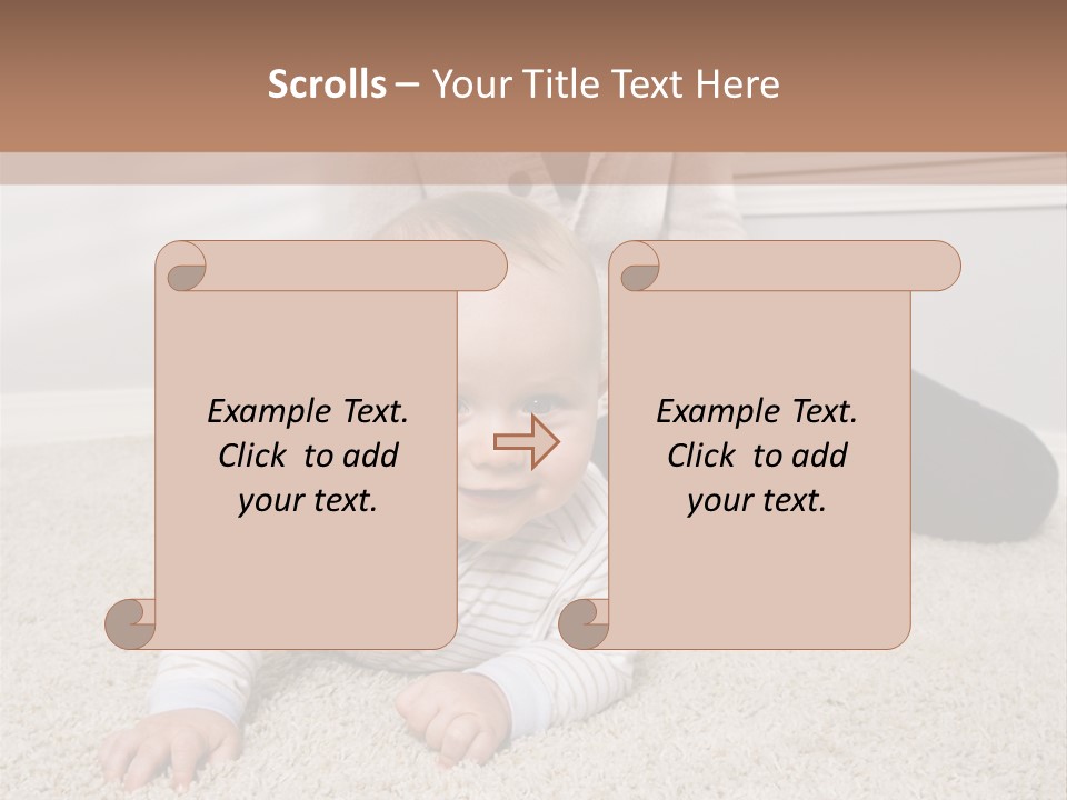 Smile Caring Cute PowerPoint Template