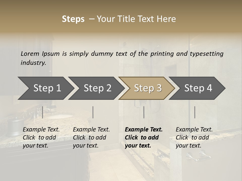 Fixtures Floor Architecture PowerPoint Template