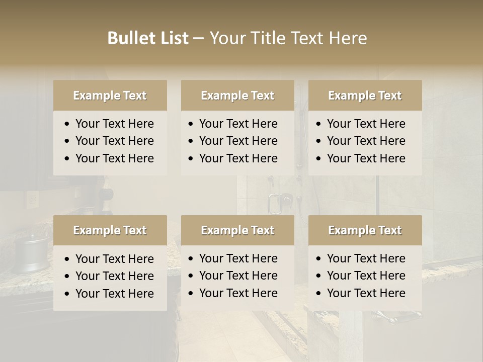 Fixtures Floor Architecture PowerPoint Template