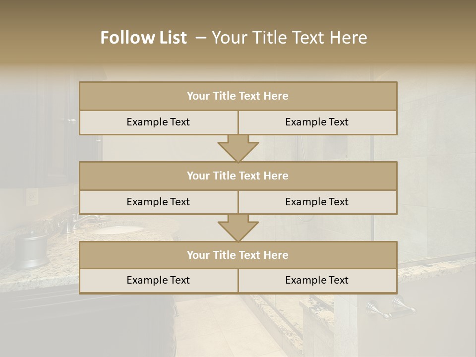Fixtures Floor Architecture PowerPoint Template