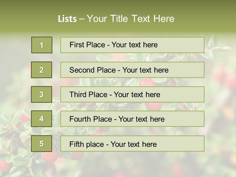 Slope Strathcona Woods PowerPoint Template