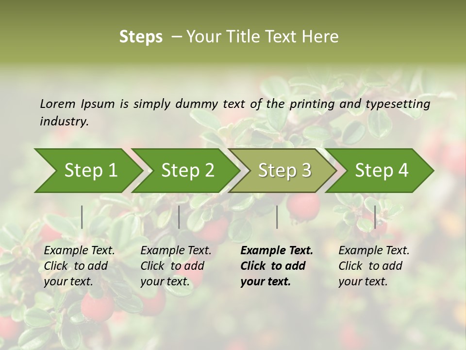 Slope Strathcona Woods PowerPoint Template