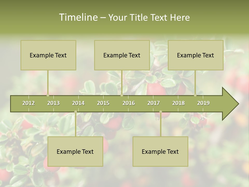 Slope Strathcona Woods PowerPoint Template