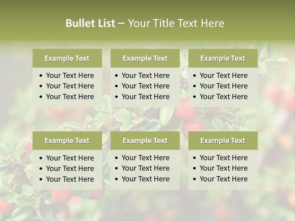 Slope Strathcona Woods PowerPoint Template
