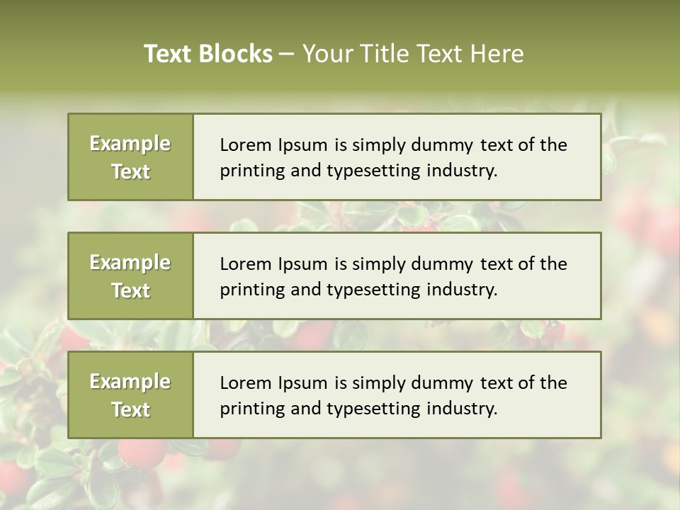 Slope Strathcona Woods PowerPoint Template
